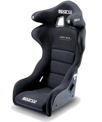 Seat, ADV SCX Series, Bucket, Carbon Fiber Frame, Fabric, Black, Each