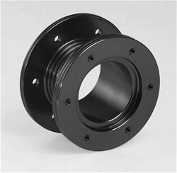 Steering Wheel Spacer, Aluminum, Black Anodized, 2.00 in. Thick, Sparco, Each