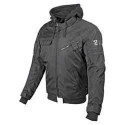 Riding Jacket, Off the Chain 2.0, Zipper Closure, Textile, Black Stealth, Men's 3X-Large, Each