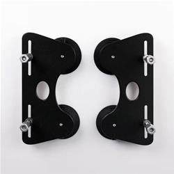 Storage Systems and Cargo Holders, Recovery Board Holder, Plastic, Black, Vacuum Mount, Universal, Pair