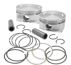 ENGINE PISTONS, 106" 07-17 S&S BIGTWIN, PISTON SET 3.927" .010 FLATTOP