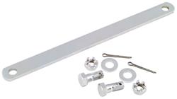 Carburetor Support Brackets, Adjustable, Steel, Chrome Plated, Kit