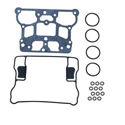 Rocker Cover Gaskets, Fiber, Harley-Davidson®, Kit