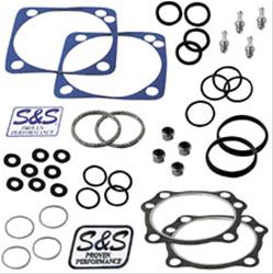 Engine Gaskets, V-Series, Top-end, 4.125 in. Bore, Head Gaskets, Fiber with Steel Core, Harley-Davidson®, Kit