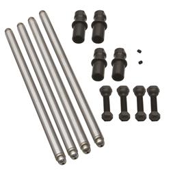 Pushrod Kit, Non-Adjustable, Solid Lifter Conversion, Stock 5.330 in. Cylinder Height, Harley-Davidson®, Kit