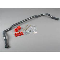 Sway Bar, Front, Solid, Steel, Black Powdercoated, 1 in. Diameter, Nissan, Kit