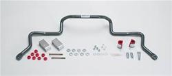 Sway Bar, Front, Solid, Steel, Black Powdercoated, 1 in. Diameter, for use on Acura®, Honda®, Kit