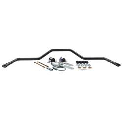 Sway Bar, Rear, Solid, Steel, Black Powdercoated, 1 in. Diameter, Chevy, Pontiac, Kit