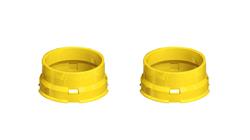 Center Adapter, Center Adapter Set, Box of 2 - 70.6CB, Short, Honey Yellow RAL-1005