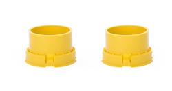 Center Adapter, Center Adapter Set, Box of 2 - 70.2CB, Long, Light Yellow RAL-1021