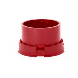 Center Adapter, Center Adapter, Single- 57.1cb,Long, Dark Red RAL-3002