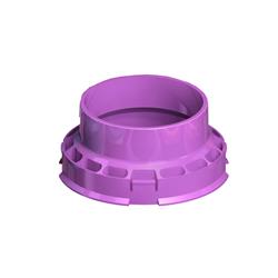 Center Adapter, Center Adapter, Single- 60.1cb,Short, Purple RAL-4008