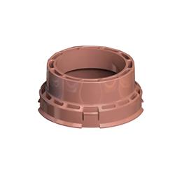 Center Adapter, Center Adapter, Single- 66.1cb,Short, Dark Brown RAL-8002