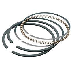 Piston Rings, Plasma-moly, 4.310 in. Bore, 1/16 in, 1/16 in. 3/16 in. Thickness, Single Piston, Set