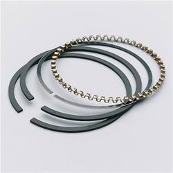 Piston Rings, Plasma-moly, 4.030 in. Bore, File Fit, 0.043 in., 0.043 in., 3.0mm Thickness, 8-Cylinder, Set