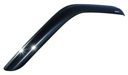 Side Window Visors, Snap-Inz Sidewind Deflector, Front and Rear, Smoke, Acrylic, for use on Honda®, Pair