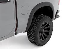 Fender Flares, Original Riderz, Front and Rear, 2 in. Width, Thermoplastic, Black, Chevy, Set of 4