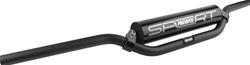 Handlebar, Millville, Aluminum, Black Anodized, 0.875 in. Diameter, 2.205 in. Rise, 31.496 in. Width, Each