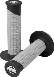 Grips, Clamp-On Pillow Top, Rubber, Black/Gray, Pair