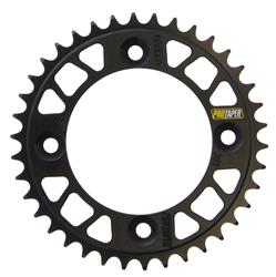 Sprocket, MX RS, Rear, 38-tooth, Aluminum, Black Anodized, KTM, Each