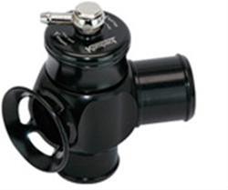 Blow-Off Valve, Dual Port, Adjustable, Aluminum, Black Anodized, 34mm Outlets, Each