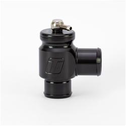 Blow-Off Valve, Aluminum, Black Anodized, 20mm, Plumb Back, Universal, Each