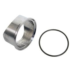 Blow Off Valve Flange, V-Band Mount, Stainless Steel, Weld-on, Fits Race Port Valves, Each