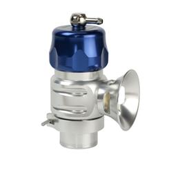 Blow-Off Valve, Aluminum, Blue Anodized, V-Band Clamp-on, Weld-on Adapter, Each