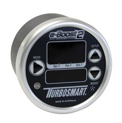 Boost Controller, e-Boost 2, 6-Stage, 0-60 psi., Electrical, 60mm, Black/Silver, Each