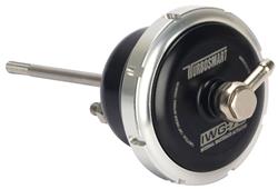 Wastegate, Twin Port, Internal, Aluminum, Black Anodized, 150mm Rod, 14 psi, Universal, Each