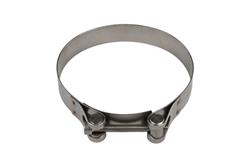 Hose Clamp, Quick-Release, Band, 100mm to 104mm, Stainless Steel, Natural, Each