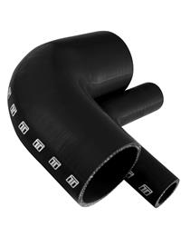 Tubing Coupler, Silicone, Black, 90 Degree Elbow, 1.00 in. Inside/Outside Diameter, Each