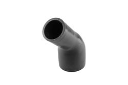 Silicon Hose, Silicon Hose 45 Reducer Elbow 2.00"-3.00" Black