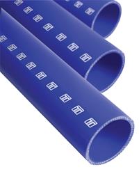 Tubing Coupler, Blue, Silicone, Straight, 2.50 in. Inside Diameter, Each