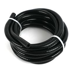 Vacuum Hose, Silicone, Reinforced, Black, 5mm Diameter, 10.0 ft. Length, Each