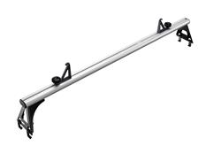 Bed and Ladder Racks, Thule TracRac Van 2 Bar, Van Roof Rack Two Bar System, Fixed Height, 750 lb. Capacity, Aluminum, Silver, Set of 2