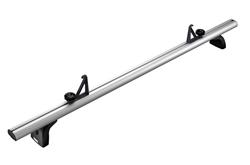 Bed and Ladder Racks, Thule TracRac Cap, Truck Bed Cap Roof Rack, Fixed Height, 500 lb. Capacity, Aluminum, Silver, Pair