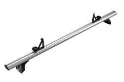 Bed and Ladder Racks, Thule TracRac Van ES, Van Roof Rack, For 2014-Up Ford Transit, Fixed Height, 500 lb. Capacity, Aluminum, Silver, Pair