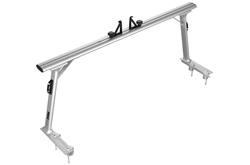 Bed and Ladder Racks, Thule TracRac Pro 2, Truck Bed Rack, For Compact/Mid-Size Trucks, Fixed Height, 1,000 lb. Capacity, Aluminum, Silver, Pair