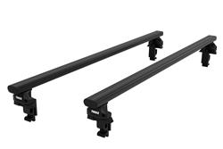 Bed Rack, Xsporter Pro Low, Cargo Rack System, Bed Rail Mounted, Aluminum, Black, Compact, Kit