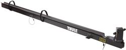 Bike Racks, Thule Tandem Carrier, Fork-Style Bike Rack, Roof Mount, 1 Bike Capacity, Aluminum, Black Powdercoated, Each