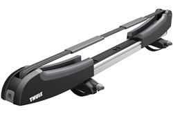 Watercraft Racks. Thule SUP Taxi XT, Paddleboard Racks, Roof Mount, Aluminum, Silver Powdercoated, Pair