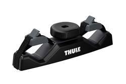 Watercraft Racks, Thule JawGrip, Paddles/Oars Rack, Roof Mount, ABS, Black, Pair