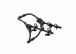 Bike Racks, Thule Gateway PRO 3, Frame-Style Bike Rack, Trunk Mount, 3 Bike Capacity, Steel, Black Powdercoated, Each