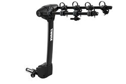 Bike Racks, Thule Apex XT 4, Frame-Style Bike Rack, Hitch Mount, 1.25 and 2 in. Receiver Size, 4 Bike Capacity, Steel, Black Powdercoated, Each