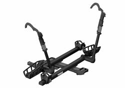 Bike Racks, Thule T2 Pro XTR, Platform-Style Bike Rack, Hitch Mount, 2 in. Receiver Size, 2 Bike Capacity, Aluminum, Black, Each