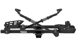 Bike Racks, Thule T2 PRO XT Add-On, Platform-Style Bike Rack, Hitch Mount, 2 in. Receiver Size, 2 Bike Capacity, Steel, Black Powdercoated, Each