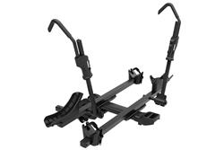 Bike Rack, T2 PRO X, Receiver Hitch, 1 1/4 in., 2 Bikes, Steel, Black, 100 lbs., Each