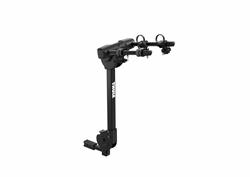 Bike Racks, Thule Camber 2, Frame-Style Bike Rack, Hitch Mount, 1.25 in. Receiver Size, 2 Bike Capacity, Steel, Black Powdercoated, Each