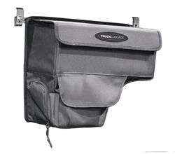 Storage System and Cargo Holder, Truck Luggage, Saddle Bag, Nylon, Black, Each